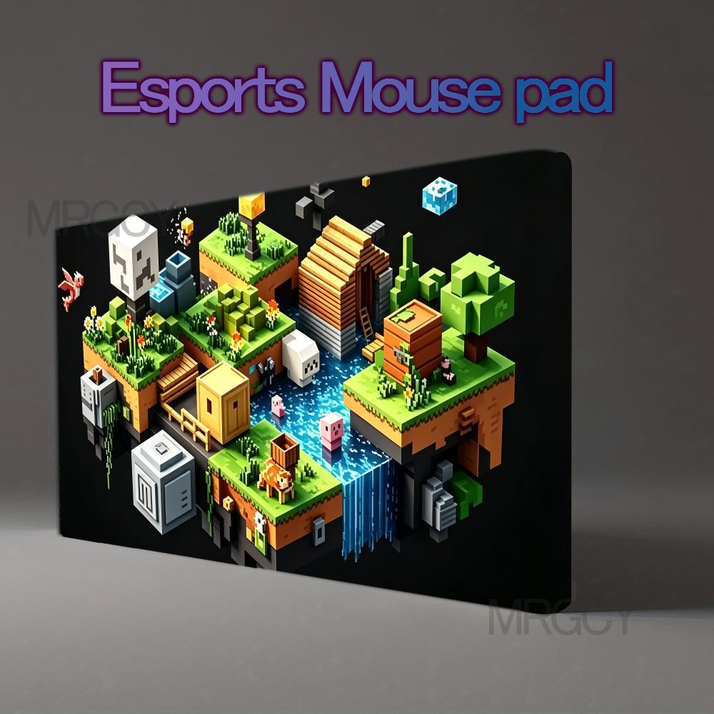 Esports Gaming World - بساط مكتب كبير بتصميم جزيرة عائمة