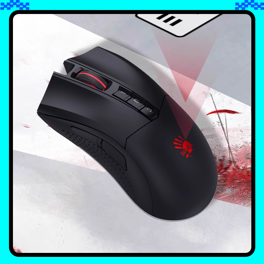 Bloody R90 PLUS ماوس لاسلكي لل - مراجعة Esports Wireless Gaming Mouse وسعره