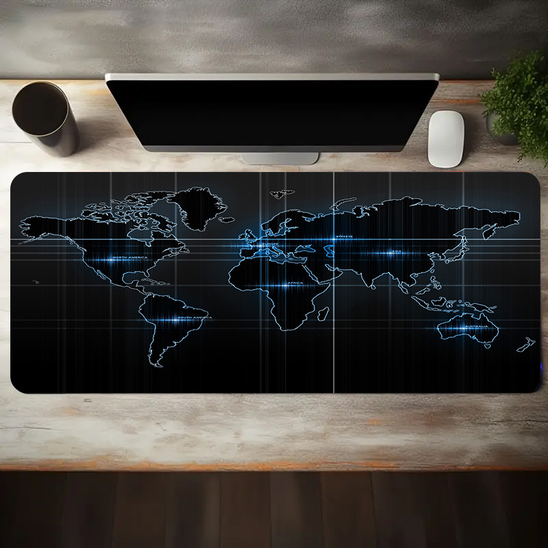 لوحة ماوس للألعاب بتصميم خريطة - مراجعة Esports Gaming World وسعره