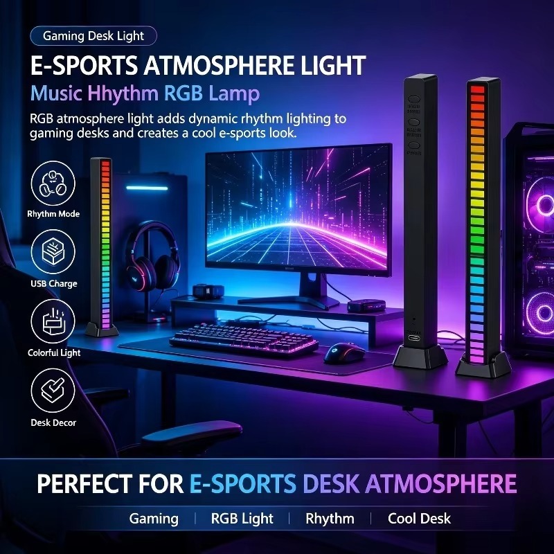 إضاءة برجية RGB للألعاب الإلكت - مراجعة Esports Gaming Festival وسعره