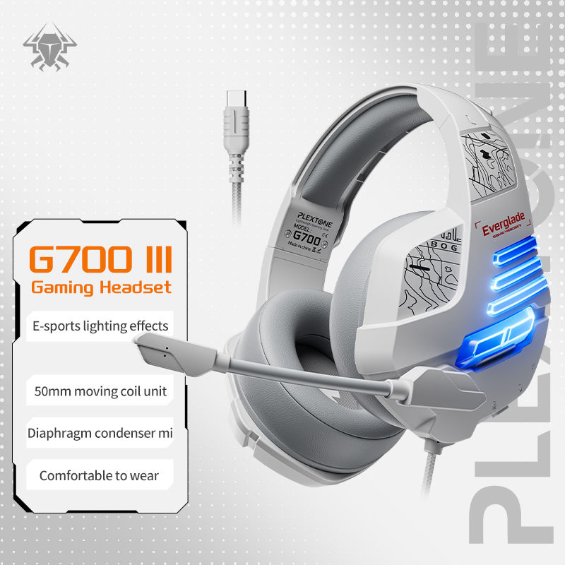 سماعات ألعاب سلكية PLEXTONE G7 - مراجعة Esports Gaming Phone وسعره