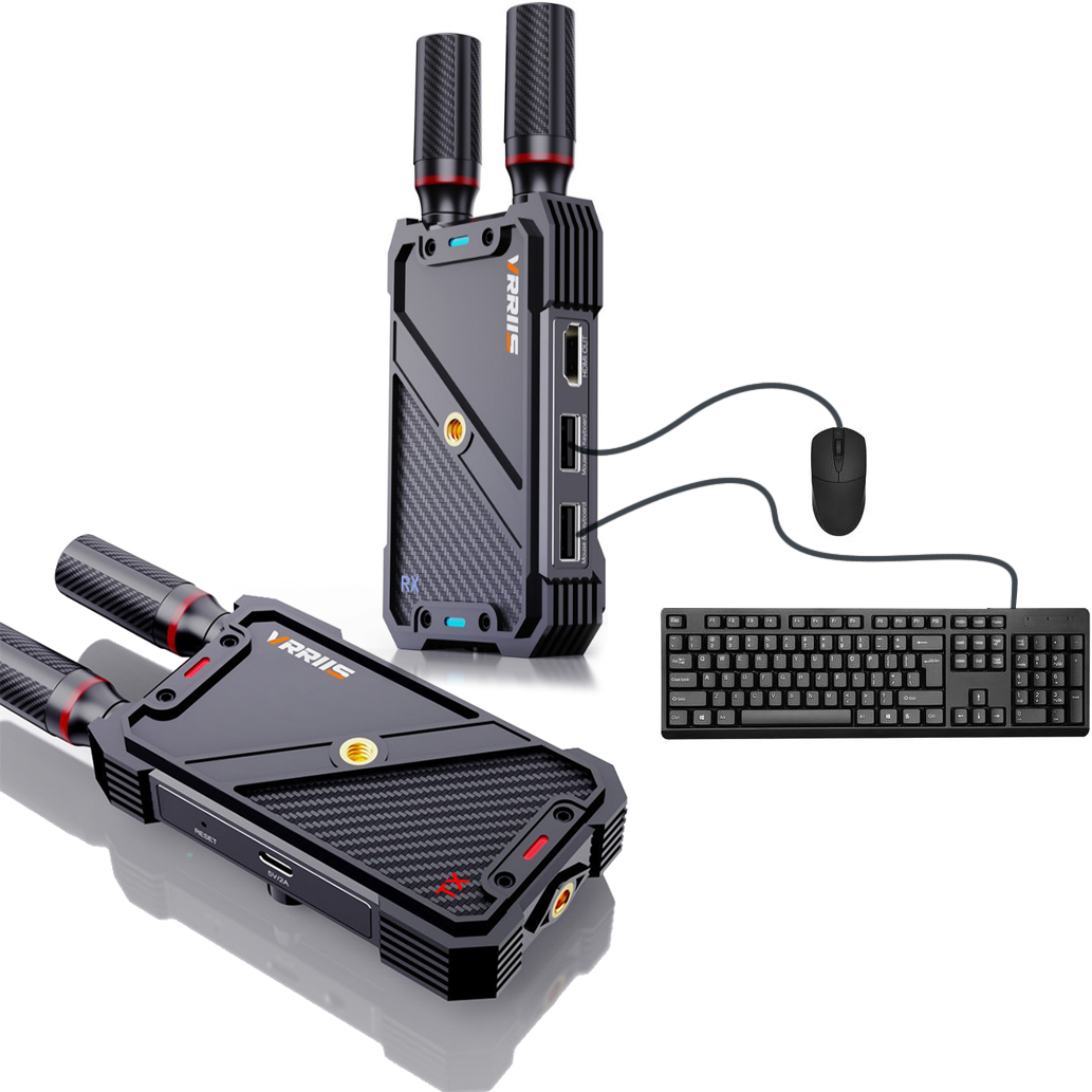VRRIIS WL082K 400m لاسلكي HDMI - مراجعة Esports Wireless Gaming Mouse وسعره